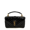 サンローラン Saint Laurent 'College Mini' crossbody bag 779430DZH071000 Women ハンドバッグ・ショルダーバッグ Black onesize 【送料無料・関税込】