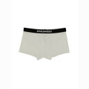 ディースクエアード Dsquared2 BOXERS WITH LOGO D9LC65460100 Men アンダーウェア WHITE XL L M S 【送料...