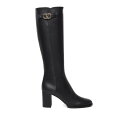 ヴァレンティノ Valentino Garavani Vlogo Signature Calfskin Boot 5W2S0HY0DSH0NO Women ブー...