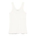ルメール LEMAIRE Rib Tank Top TO1199LJ1016WH048 Women タンクトップ・キャミソール White XS S M L 【...