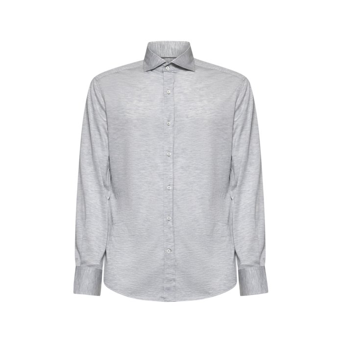 乐天商城 - Brunello Cucinelli ブルネロ・クチネリ メンズ シャツ・ブラウス MD8216686C570 Brunello Cucinelli Shirts Argento L M XL 2XL S 3XL 【送料無料・関税込】
