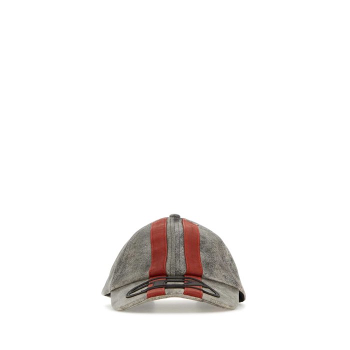 【楽天ブラックフライデー最大80%OFF+P2倍~】Diesel ディーゼル メンズ 帽子 A118550HLAZ92C Printed leather C-O...