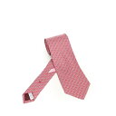フェラガモ FERRAGAMO Gancini Print Tie 3507850757580FROSSO Men ネクタイ Red IT0 【送料無料・関税込...