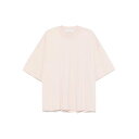 スタジオニコルソン Studio Nicholson T-Shirt SNM1327PIUPETAL Men Tシャツ・カットソー Nude & Neutrals M XL S 【送料無料・関税込】