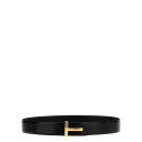 トムフォード TOM FORD LOGO REVERSIBLE BELT メンズ アクセサリー ベルト・サスペンダー Black 100cm 105cm 110...
