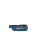 フェラガモ FERRAGAMO Gancini Reversible And Adjustable Belt ウィメンズ アクセサリー ベルト・サスペンダー Blue 100 女性 23A565780394827 【送料無料・関税込】