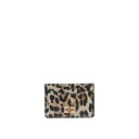 GANNI ガニー レディース 財布・カードケース A6541943 Brown Bou Leoard Cards Holder Brown onesize 【...