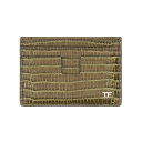 トムフォード TOM FORD T LINE CARD HOLDER YM232LCL483S1G051 Men 財布・カードケース BROWN onesize 【送料無料・関税込】