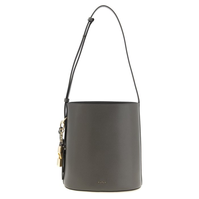 Furla - FURLA フルラ レディース ハンドバッグ・ショルダーバッグ WB01875ARE0004283S 'Roxie' small bucket bag Gray onesize 【送料無料・関税込】
