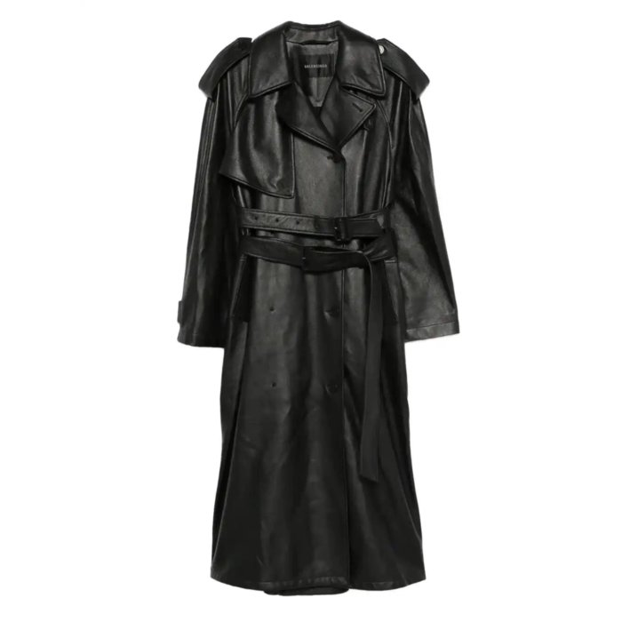Balenciaga �Х�󥷥��� ��ǥ����� �쥶��&�ե������㥱�åȡ������� 835920TSS011000 Leather Outerwear Balen...