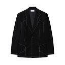 オフホワイト Off-White Jacket OMEN09HS25FAB0031001 Men スーツ・ジャケット Black 48 【送料無料・関税込】