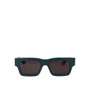 アレキサンダー・マックイーン Alexander McQUEEN Sunglasses AM0508S004 Men サングラス・アイウェア Grey 50 【送料無料・関税込】