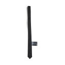 サンローラン Saint Laurent Saint Laurent Ties Black 8279753Y0021060 Men ネクタイ Blacks and greys L onesize 【送料無料・関税込】