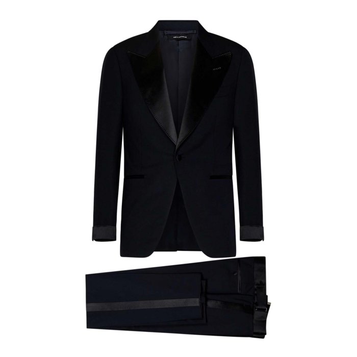 トムフォード TOM FORD Tuxedo suit 2EAPQ1WOS02HB790 Men スーツ・ジャケット Blue 46 56 52 【送料無料・関税込】