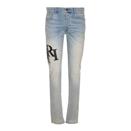 アミリ AMIRI Staggered Embroidered Logo Jeans DNSY1114ANTIQUEINDIGOBLACK Men ジーンズ Blue 31 【送料無料・関税込】 アミリ AMIRI Staggered Embroidered Logo Jeans DNSY1114ANTIQUEINDIGOBLACK Men ジーンズ Blue 31 【送料無料・関税込】