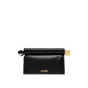 ジャックムス JACQUEMUS The Rond Carre Pochette ウィメンズ バッグ クラッチバッグ・ポーチ Black ONESIZE 女性 ...