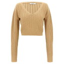 マックスマーラ Max Mara 'IFREM' SWEATER ウィメンズ ウェア トップス ニット・セーター・カーディガン Beige L M S XS 女...