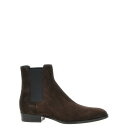 サンローラン Saint Laurent 'Wyatt' Chelsea boots 818318AADXB6023 Men ブーツ Brown IT40 IT...
