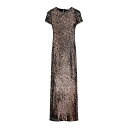 パームエンジェルス Palm Angels Dress ウィメンズ ウェア トップス ワンピース・ドレス・オールインワン Brown S M 女性 PWDB19...