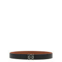 ロエベ LOEWE 'Anagram' belt E821Z20X021555 Men ベルト・サスペンダー Black 100 105 110 90 95 1...