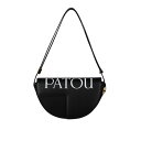 パトゥ Patou Shoulder bag with print BA0015000900B Women ハンドバッグ・ショルダーバッグ Black onesize 【送料無料・関税込】