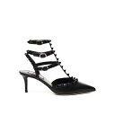 ヴァレンティノ Valentino Garavani Rockstud Slingback In Calfskin ウィメンズ シューズ パンプス・ハイヒール ...
