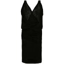 サンローラン Saint Laurent Dresses Black ウィメンズ ウェア トップス ワンピース・ドレス・オールインワン Black 36 38 ...
