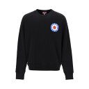 ケンゾー KENZO crew-neck sweatshirt with kenzo target print メンズ ウェア トップス スウェット・フーディー...
