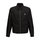 プラダ Prada Re-Nylon logo jacket SGB684S2111WQ8F0002 Men カジュアルジャケット・ベスト Black IT46...
