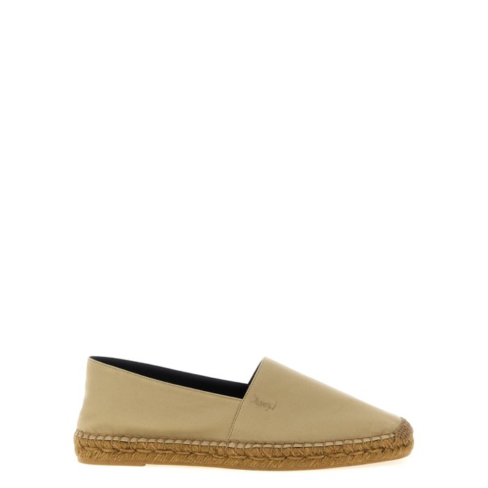 Saint Laurent サンローラン メンズ ローファー 818117AADNZ9715 Cotton espadrilles Beige IT40 IT41 ..