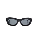 ジ・アティコ THE ATTICO The Attico Sunglasses Black ATTICO63C1SUNRANIABLACKGREY Women ...