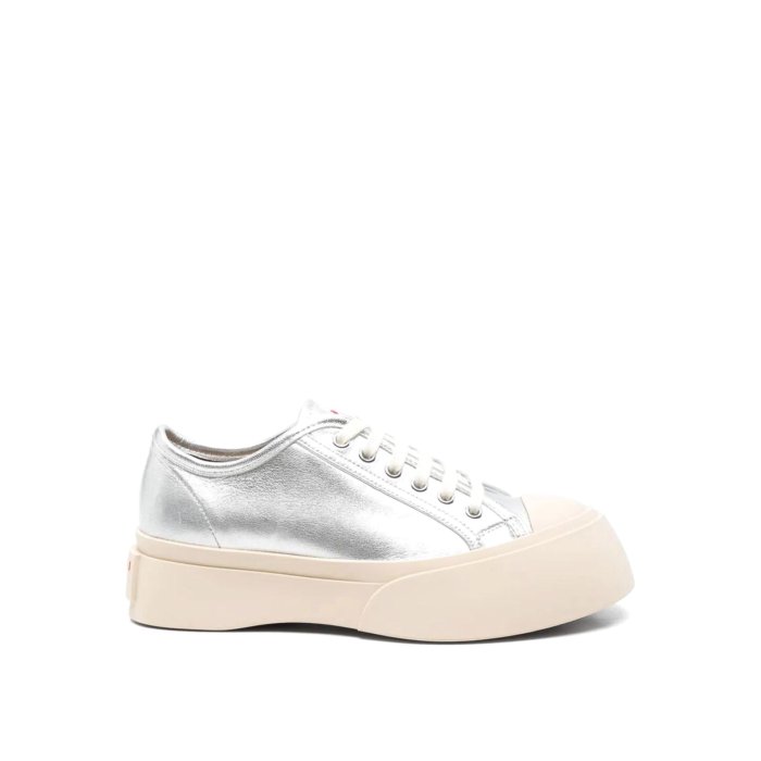 ڳŷѡ 80%OFF+P2~Marni ޥ ǥ ˡ SNZW003020PR69500N20 Sneakers Silver 40 39 38 37 36 ̵ǹ