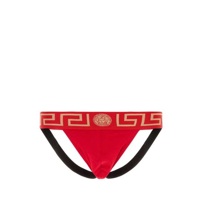 【楽天ブラックフライデー最大80%OFF+P2倍~】VERSACE ヴェルサーチェ メンズ アンダーウェア AUU010171A10011A9X2 Red st...