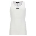 ヴェルサーチェ VERSACE Logo embroidery tank top 10131251A094101W000 Men アンダーウェア White 3 4 5 6 7 8 【送料無料・関税込】