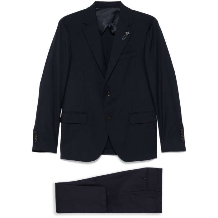 ラルディーニ LARDINI Lardini Dresses Blue ES445AEESIF64416850 Men スーツ・ジャケット Blue and green 48 50 52 54 56 46 【送料無料・関税込】
