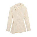 ジャックムス JACQUEMUS The Chemise Pablo 243SH06216911 Women シャツ・ブラウス Nude & Neutrals ...