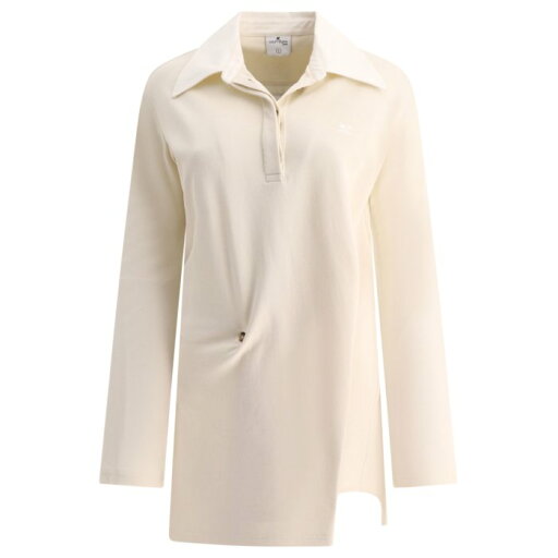 クレージュ Courreges "Twist Polo" dress 224JBD073JS01410079 Women ワンピース・ドレス・オールインワン Beige M S 【送料無料・関税込】 クレージュ Courreges "Twist Polo" dress 224JBD073JS01410079 Women ワンピース・ドレス・オールインワン Beige M S 【送料無料・関税込】