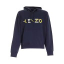 ケンゾー KENZO Multicolor Logo sweatshirt in blue 5SW3044MO76 Men スウェット・フーディー Blue S 【送料無料・関税込】