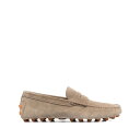 トッズ Tod's Tod's Flat shoes Beige XXM52K00640RE0C405 Men ローファー Light and natural 61/2 71/2 81/2 10 5 6 7 8 9 【送料無料・関税込】