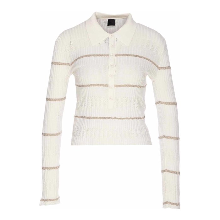 PINKO ピンコ レディース ポロシャツ 1047372FCZ05 White Jannu Pol ...