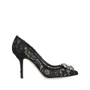 【楽天スーパーセール 最大75%OFF+P2倍】Dolce & Gabbana ドルチェガッバーナ レディース パンプス・ハイヒール CD0101AL19880999 Dolce & Gabbana With Heel Black Blacks and greys 361/2 371/2 381/2 39 37 40 38.5 36 38 41 39.5 【送料無料・関税込】