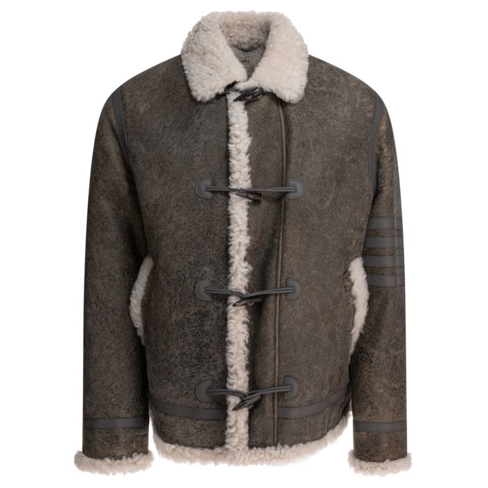 ȥࡦ֥饦 Thom Browne Jackets MOT090XL0103045 Men 奢른㥱åȡ٥ Grey 3 ...