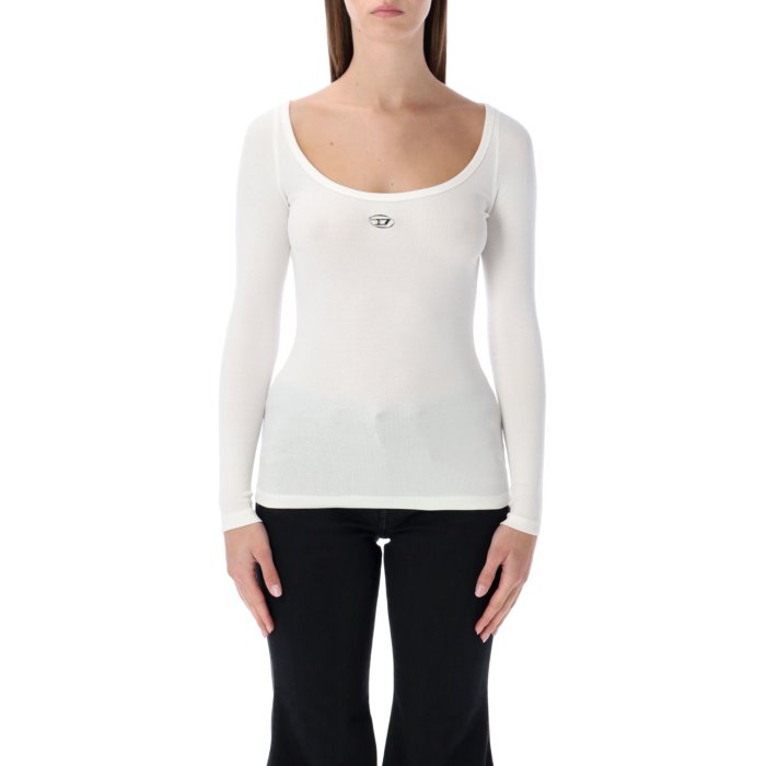 Diesel ディーゼル レディース タンクトップ・キャミソール A199090JMBA141 Diesel Top White Light and natural M S XS L 【送料無料・関税込】