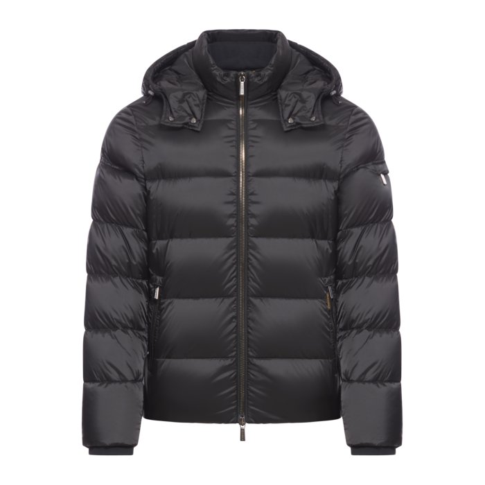 【楽天イーグルス感謝祭最大80%OFF+P2倍~】MooRER ムーレー メンズ ダウンジャケット・コート MOUGI100134TEPA174U0001 PIUMINO BRETT Black IT46 IT48 IT50 IT52 IT54 46 48 50 52 54 【送料無料・関税込】