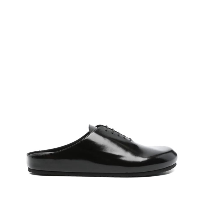【楽天ブラックフライデー最大80%OFF+P2倍~】JACQUEMUS ジャックムス メンズ サンダル FOM00187AC18A07990 LES MULES DERBIE 990 BLACK 40 41 42 43 44 【送料無料・関税込】