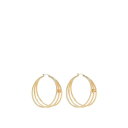 ドルチェガッバーナ Dolce & Gabbana Mambo Hoop Earrings WEQ6M5W1111ZOO00 Women ピアス・イヤリング G...