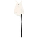 リック オウエンス ダークシャドウ Rick Owens DRKSHDW RICK OWENS DRKSHDW Shirts White DS01E3100BHN21 Women タンクトップ・キャミソール L M S XS 【送料無料・関税込】