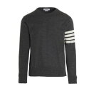 トム・ブラウン Thom Browne '4 BAR' SWEATER メンズ ウェア トップス ニット・セーター・カーディガン Grey 1 2 3 4 5 ...