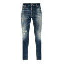 【楽天スーパーセール 最大75%OFF+P2倍】Dsquared2 ディースクエアード メンズ ジーンズ S74LB1585S30664470C Trousers Light Wash 54 48 50 【送料無料・関税込】