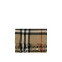 バーバリー Burberry A:MU GIANT CHK SFA CS SC:130655:A7026 8076576 Men スカーフ・マフラー Beige...